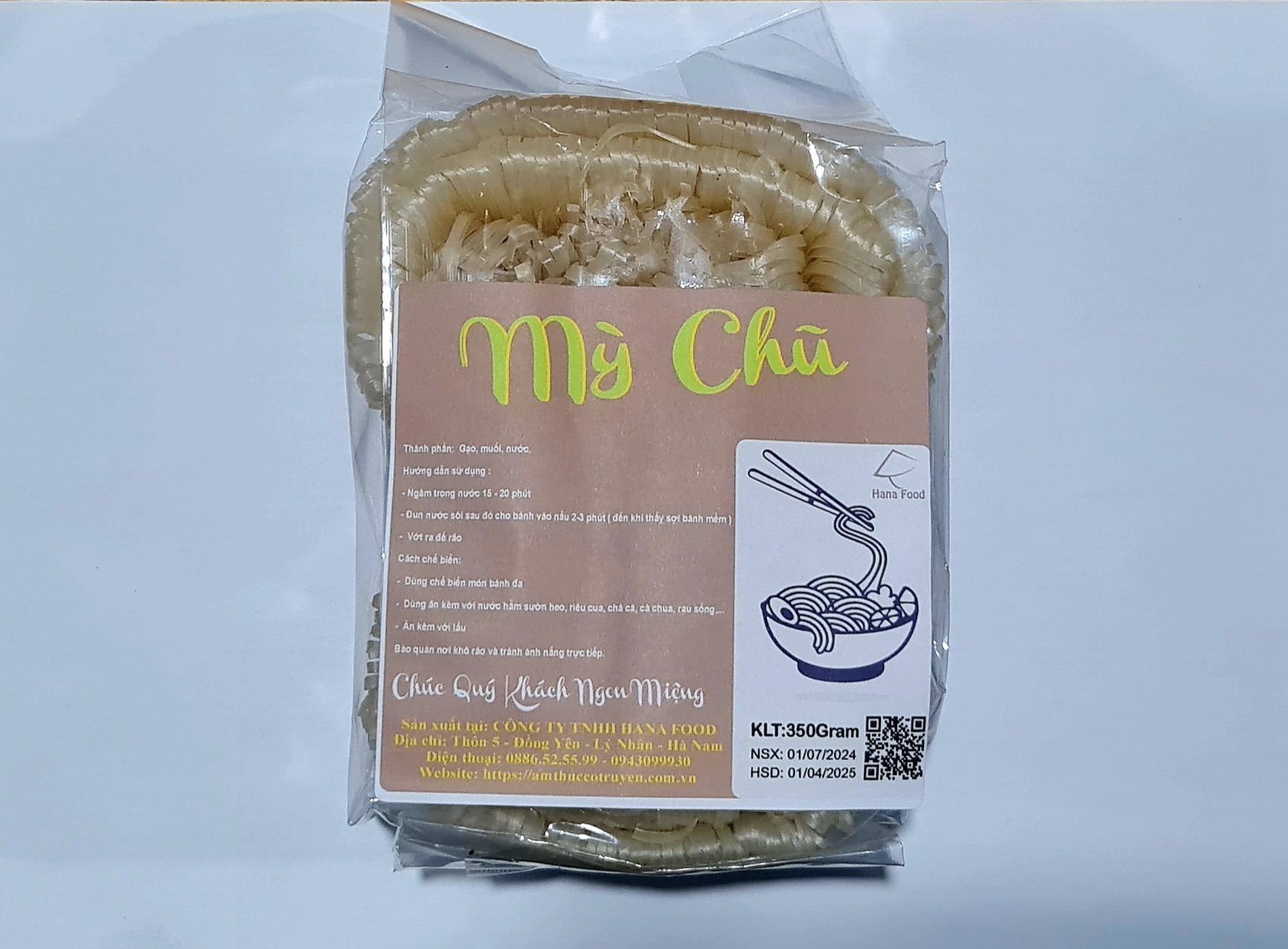 Mỳ chũ - Công Ty TNHH Hana Food